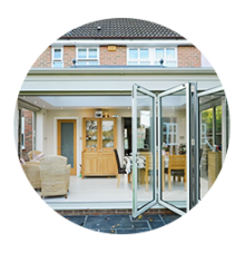 Glass bifold window seller, glass bi-fold door installer. Accordion door wall systems, glass wall, glass door contractor